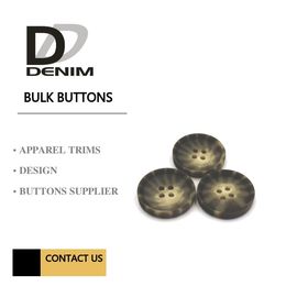 Decorative Polyester Bulk Clothing Buttons Large Size buttons